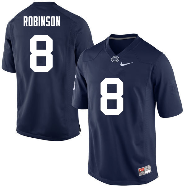 NCAA Nike Men's Penn State Nittany Lions Allen Robinson #8 College Football Authentic Navy Stitched Jersey JJA2598SV